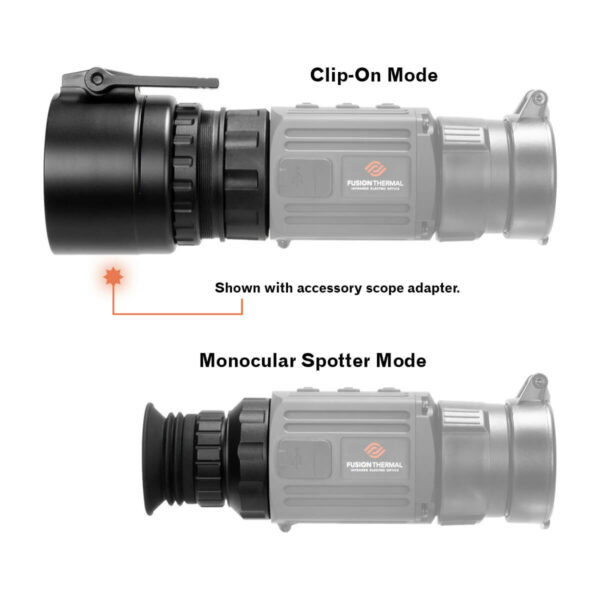 Fusion Thermal Recon 3 - Handheld and Clip-on Modes